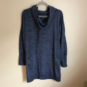 Athlete Blue Sweater Dress